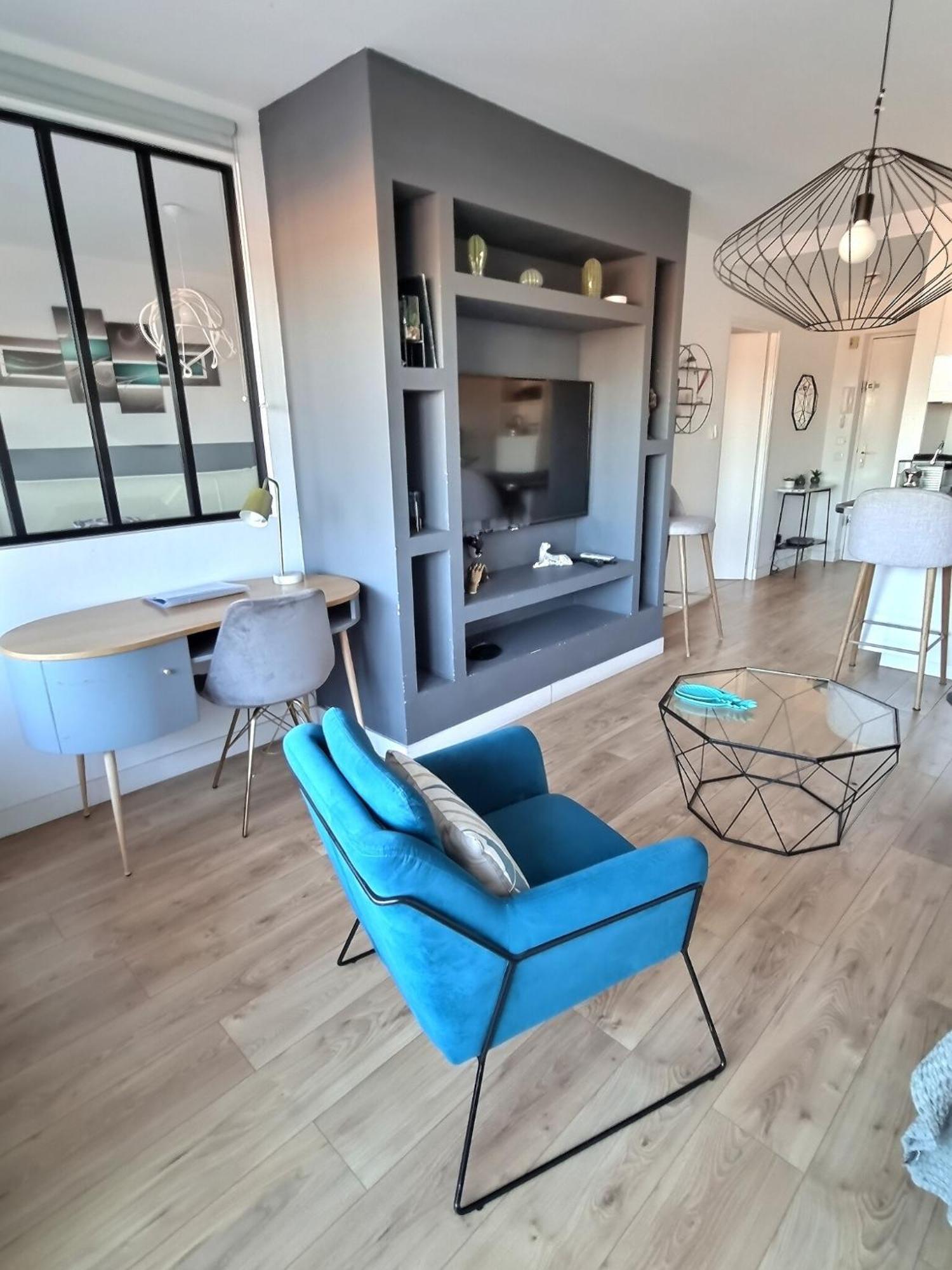 Appartement T2 Prado Chanot Plage Марсилия Екстериор снимка