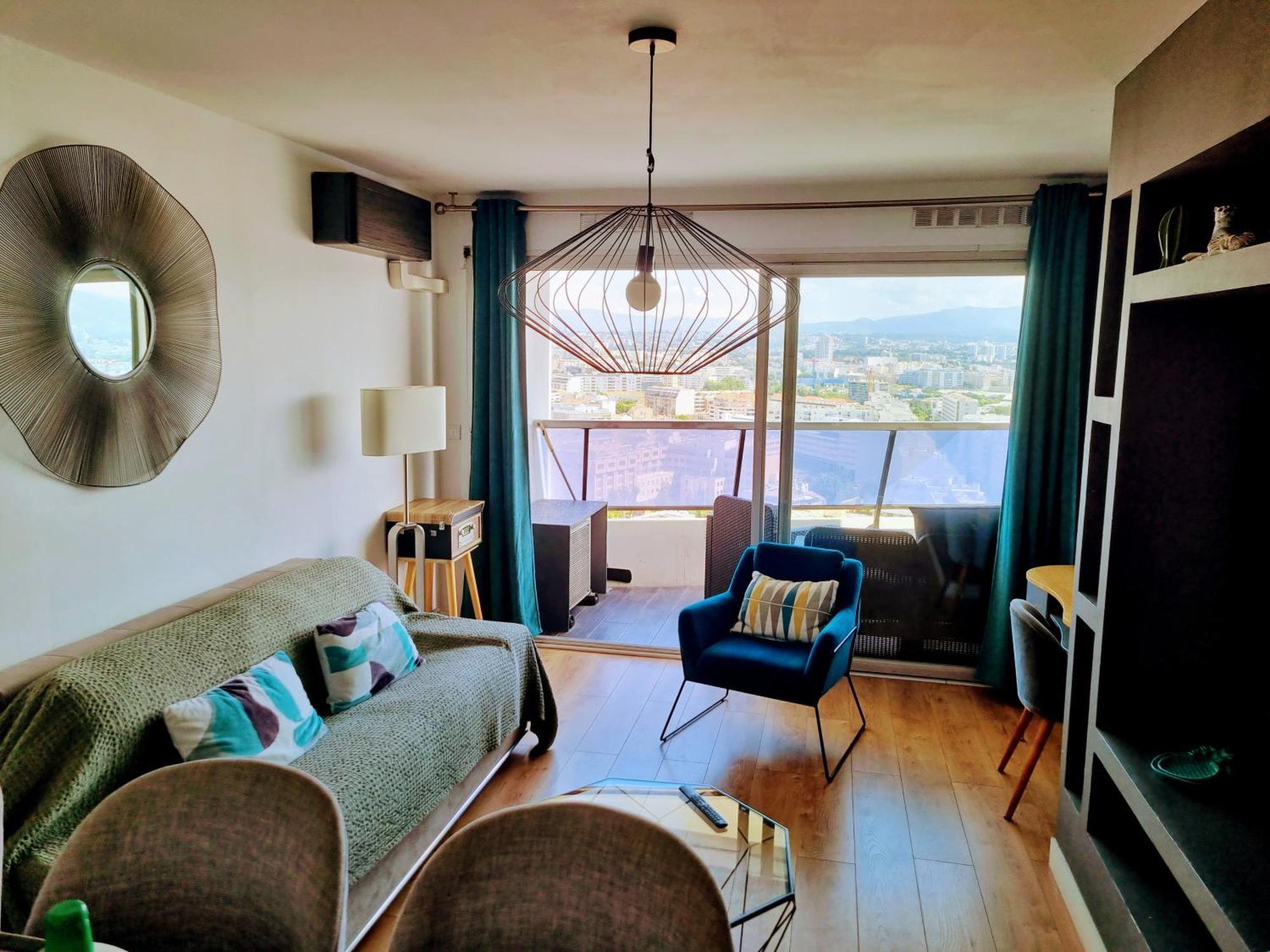 Appartement T2 Prado Chanot Plage Марсилия Екстериор снимка