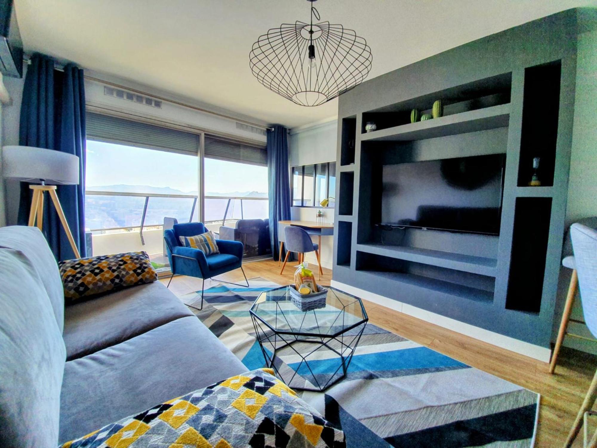 Appartement T2 Prado Chanot Plage Марсилия Екстериор снимка